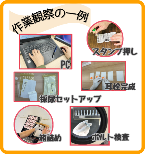 作業観察の一例